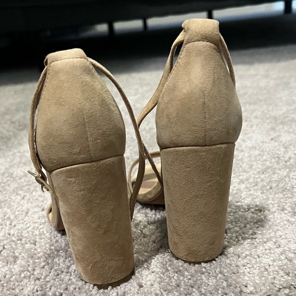 Nude colored Steve Madden “Carrson” heels SZ 8 - Picture 5 of 9
